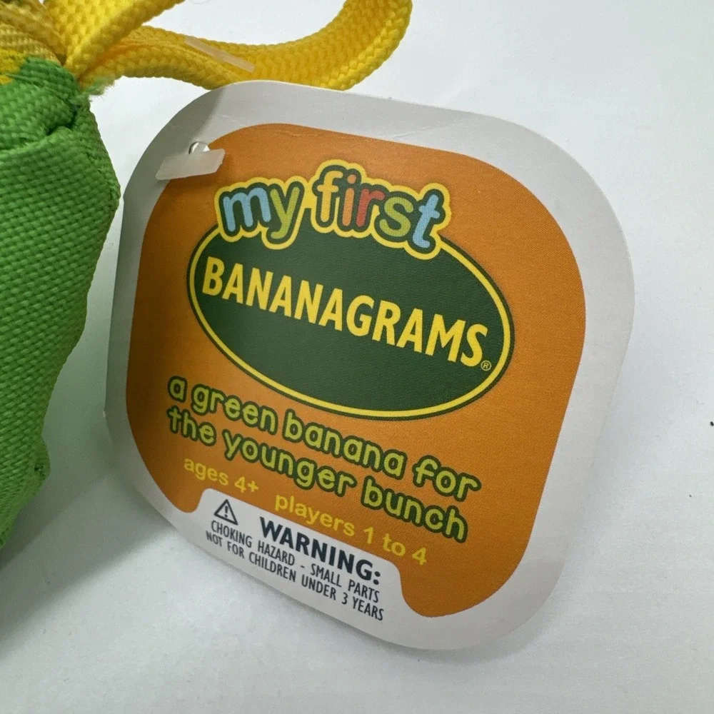 My First Bananagrams Word Tile Game Young Reading Skills Letters Educational New